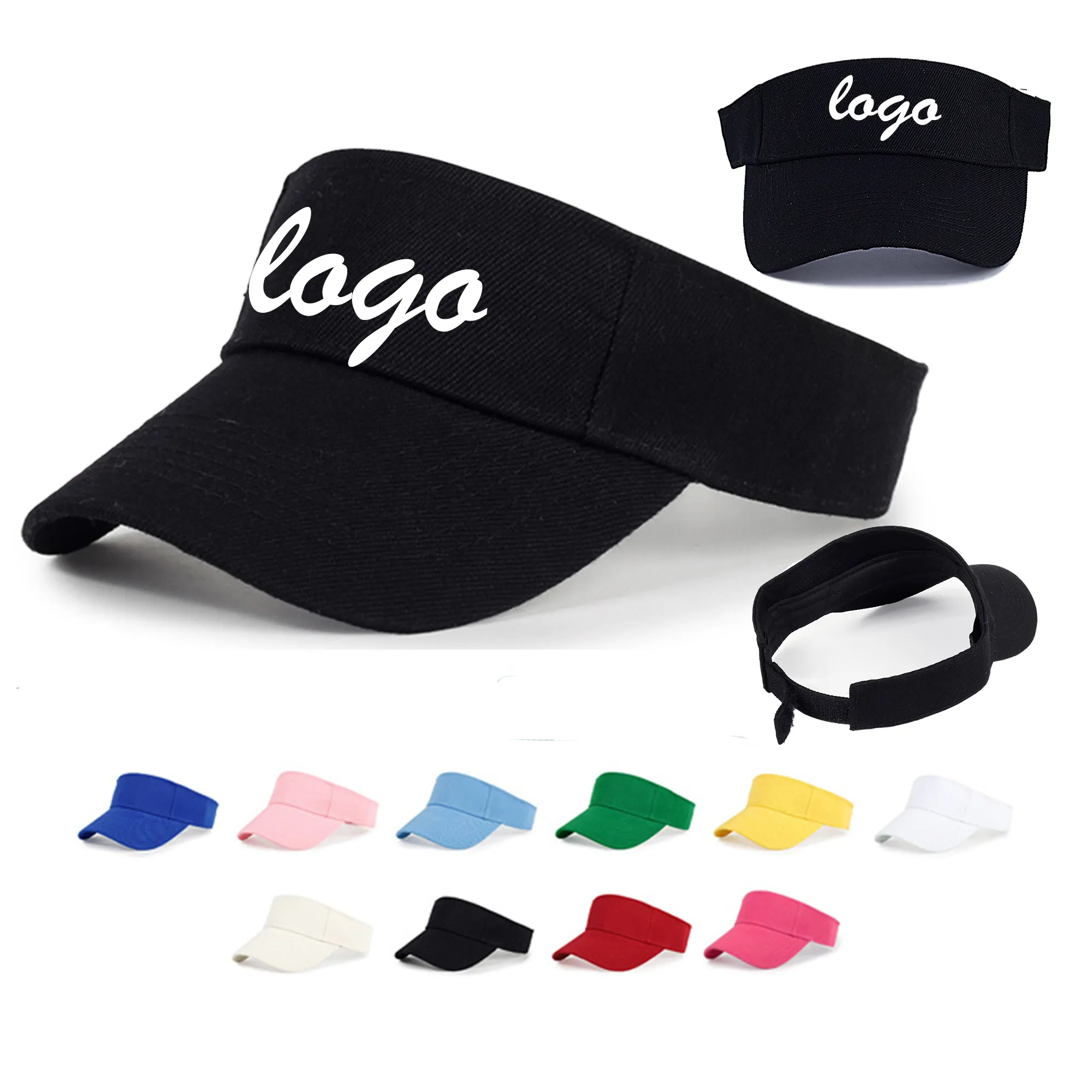 Polyester Topless Tennis Children's Style Golf Hat 7