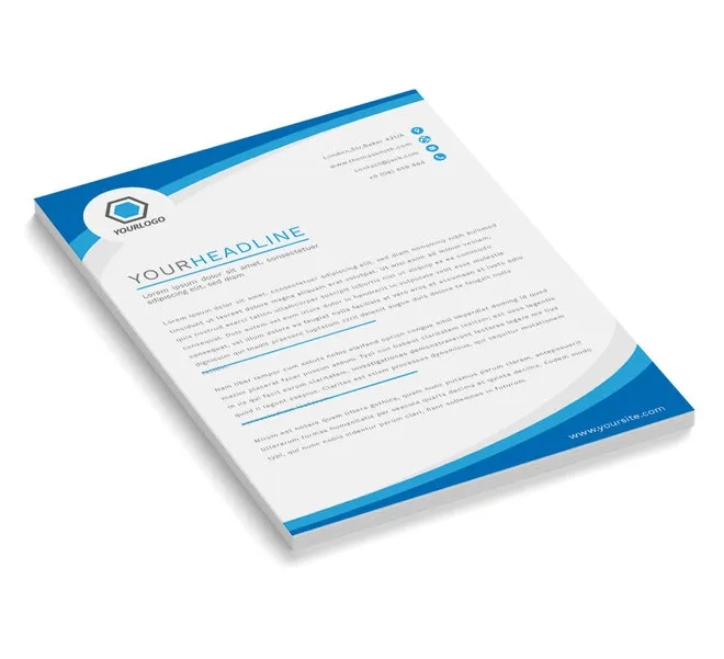 Letterheads (5.5" x 8.5") 1