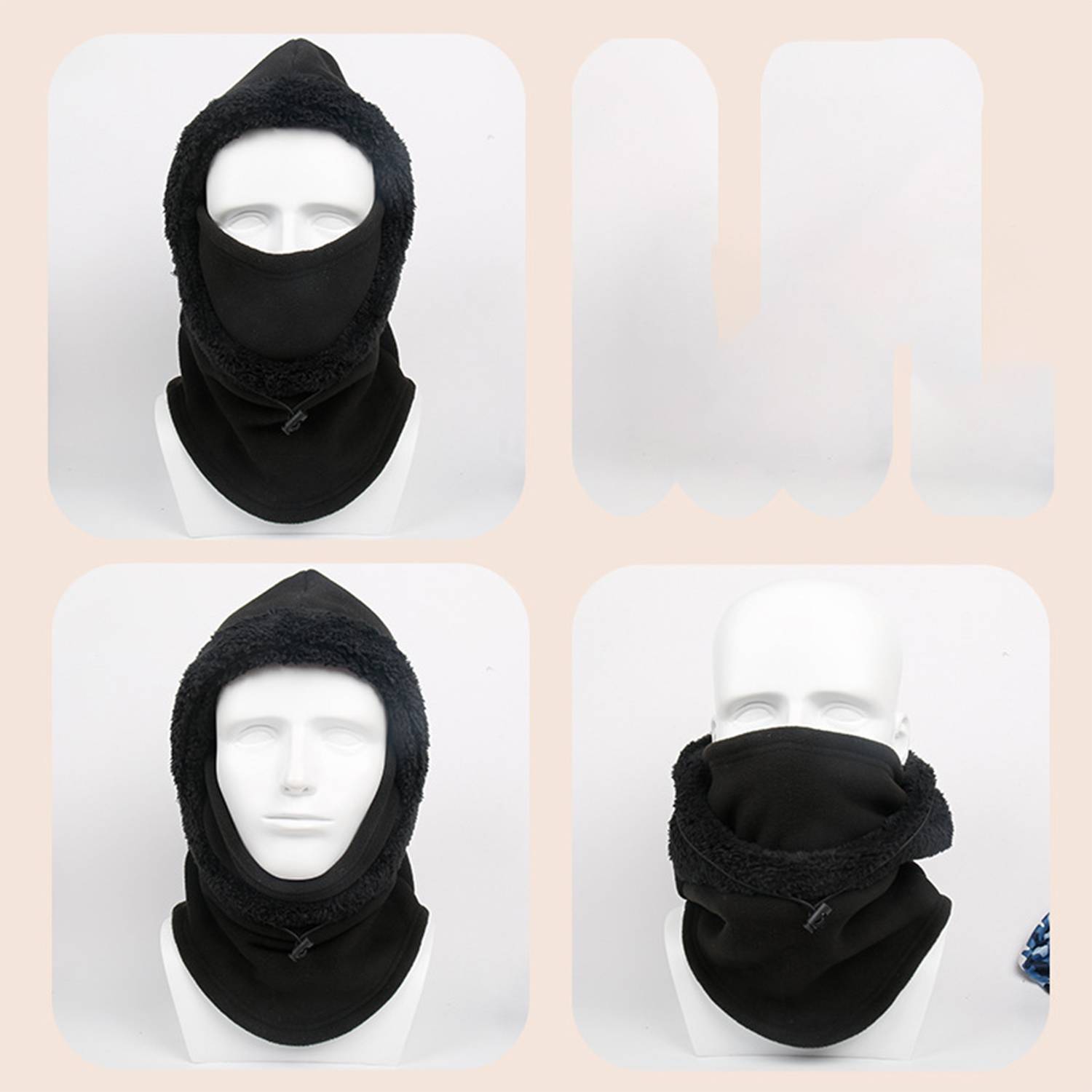 Warm hat, mask, neck and headcover 1