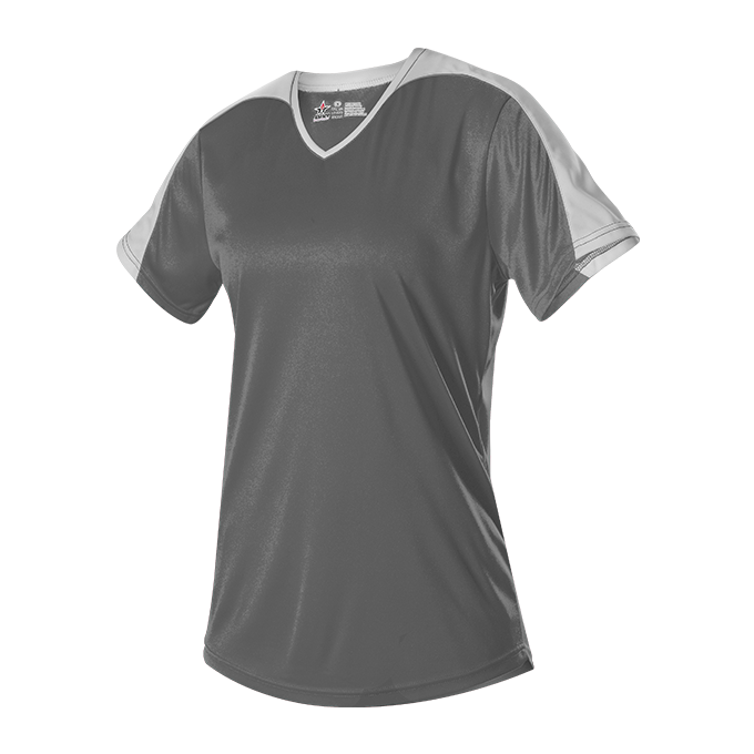 Womens V Neck Fastpitch Jersey 2