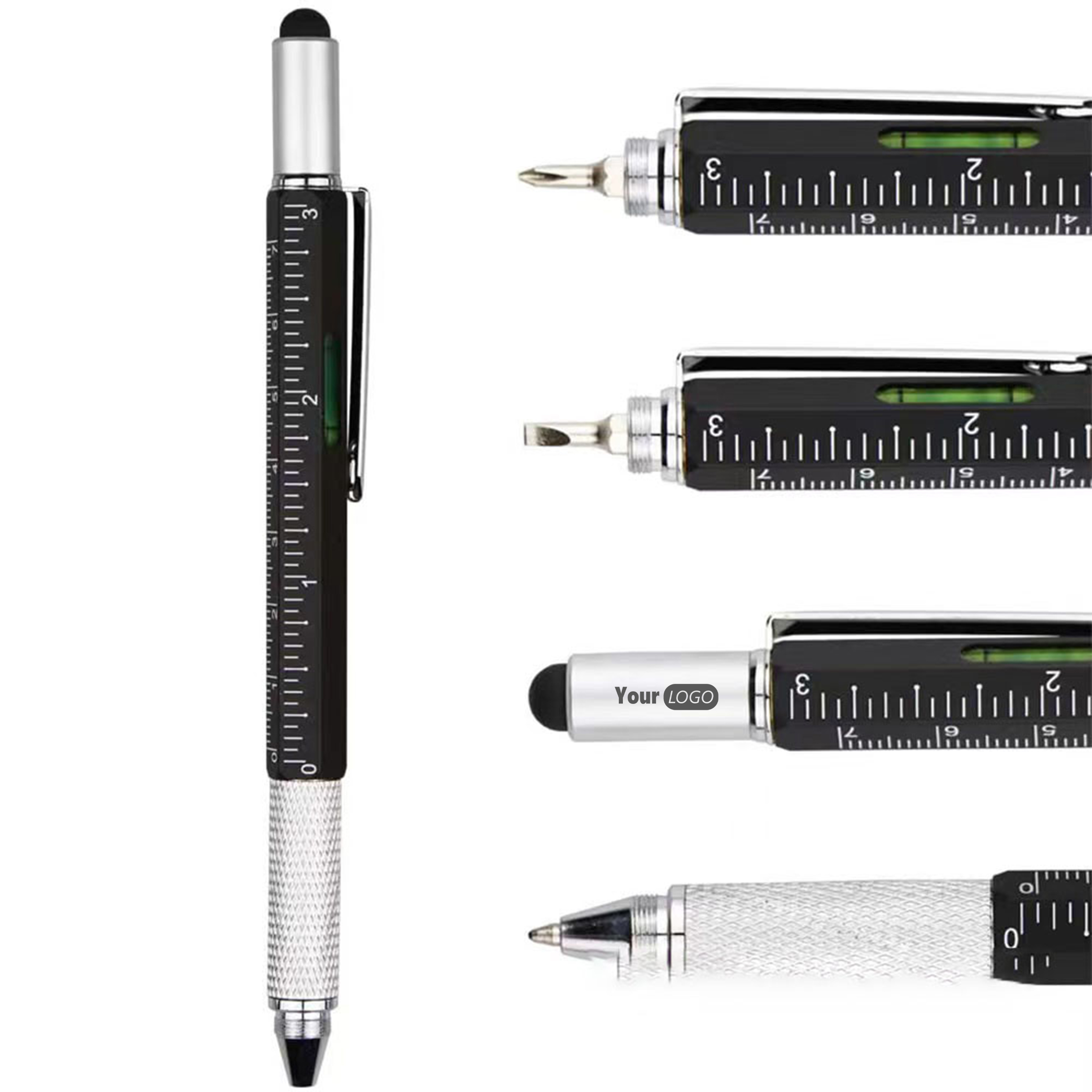 Plastic Multifunction Stylus Tool Pen 2