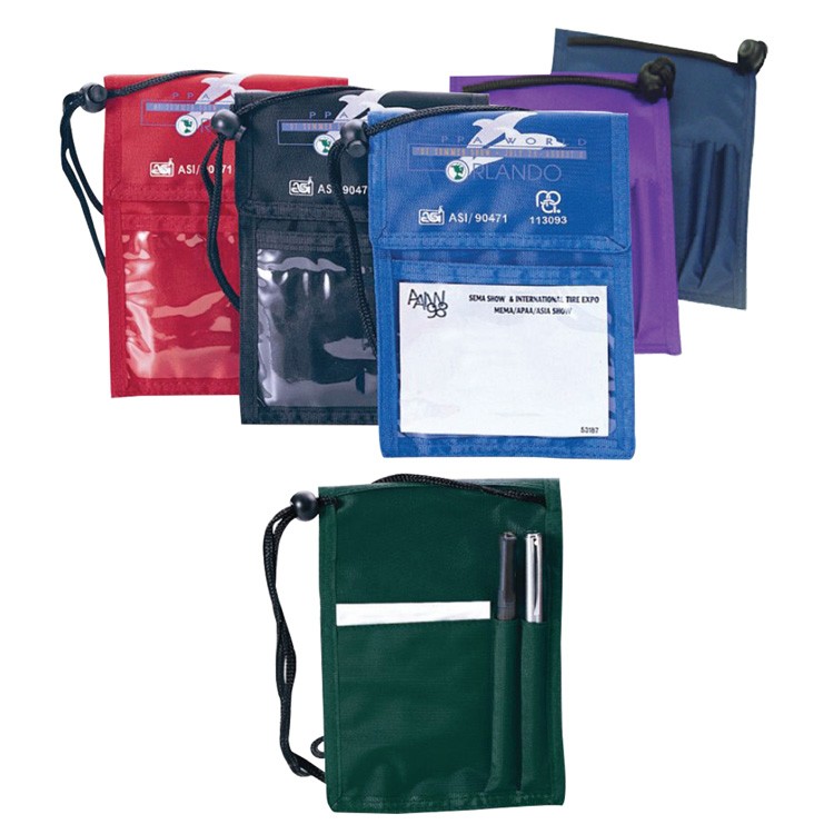 420D Nylon Badge, Pen & Card Holder 1
