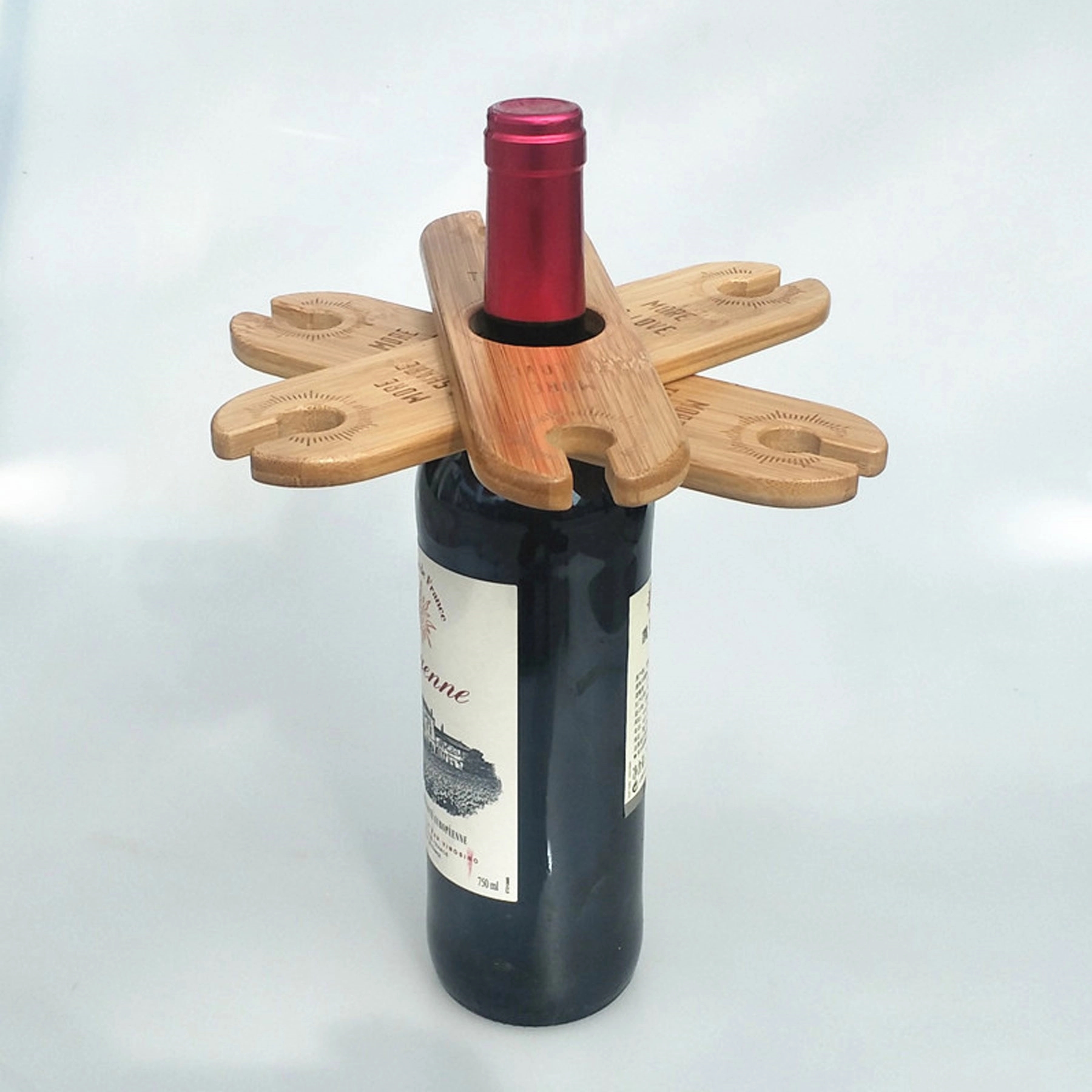 Wooden Wine Glass Holder 5
