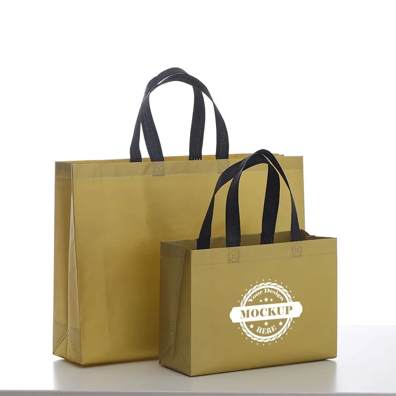 Two Tone Non Woven Tote Bag 7