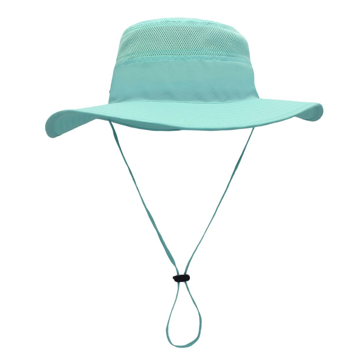 Nylon Bucket Hat with Wide Brim and Mesh Ventilation 3