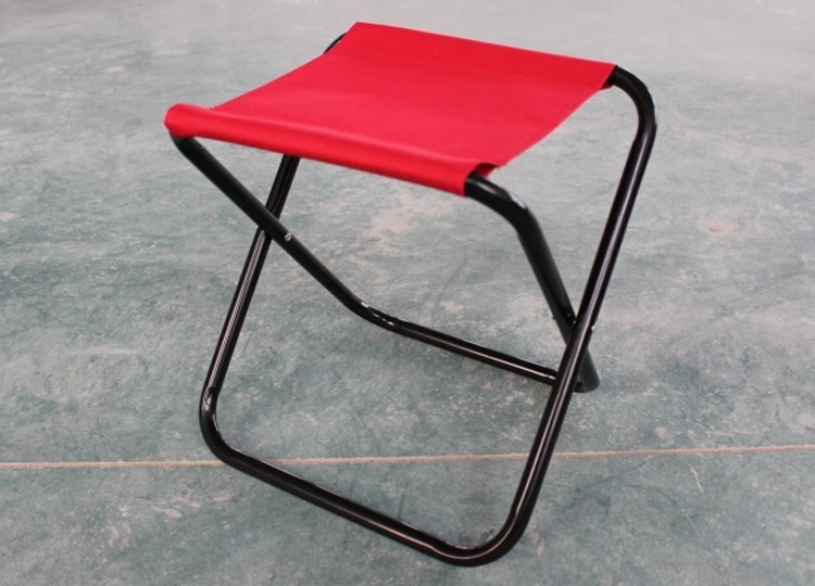 600D Oxford Fabric Folding Portable Beach Square Chair 2