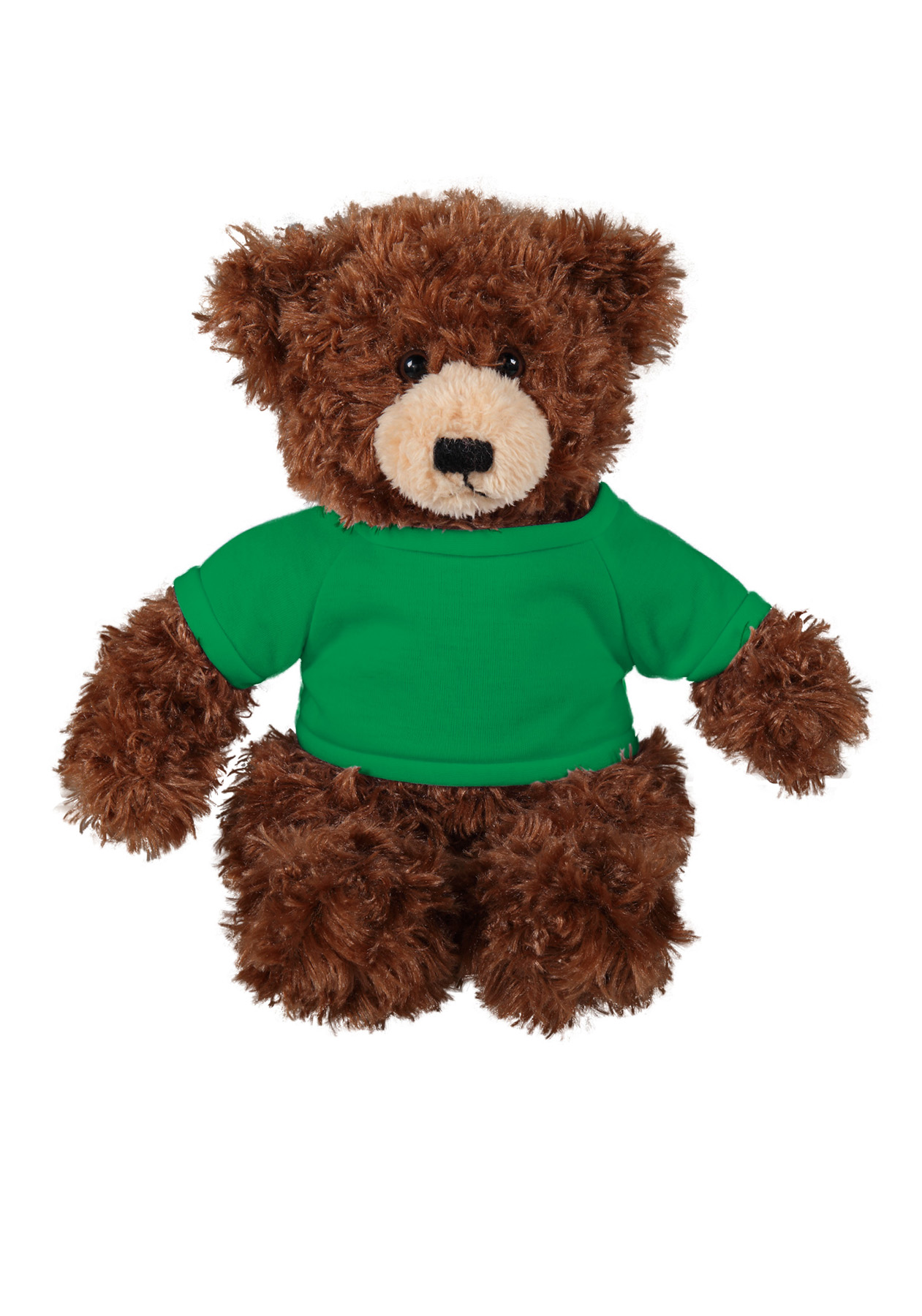 soft plush Chocolate Brandon Bear with t-shirt 4