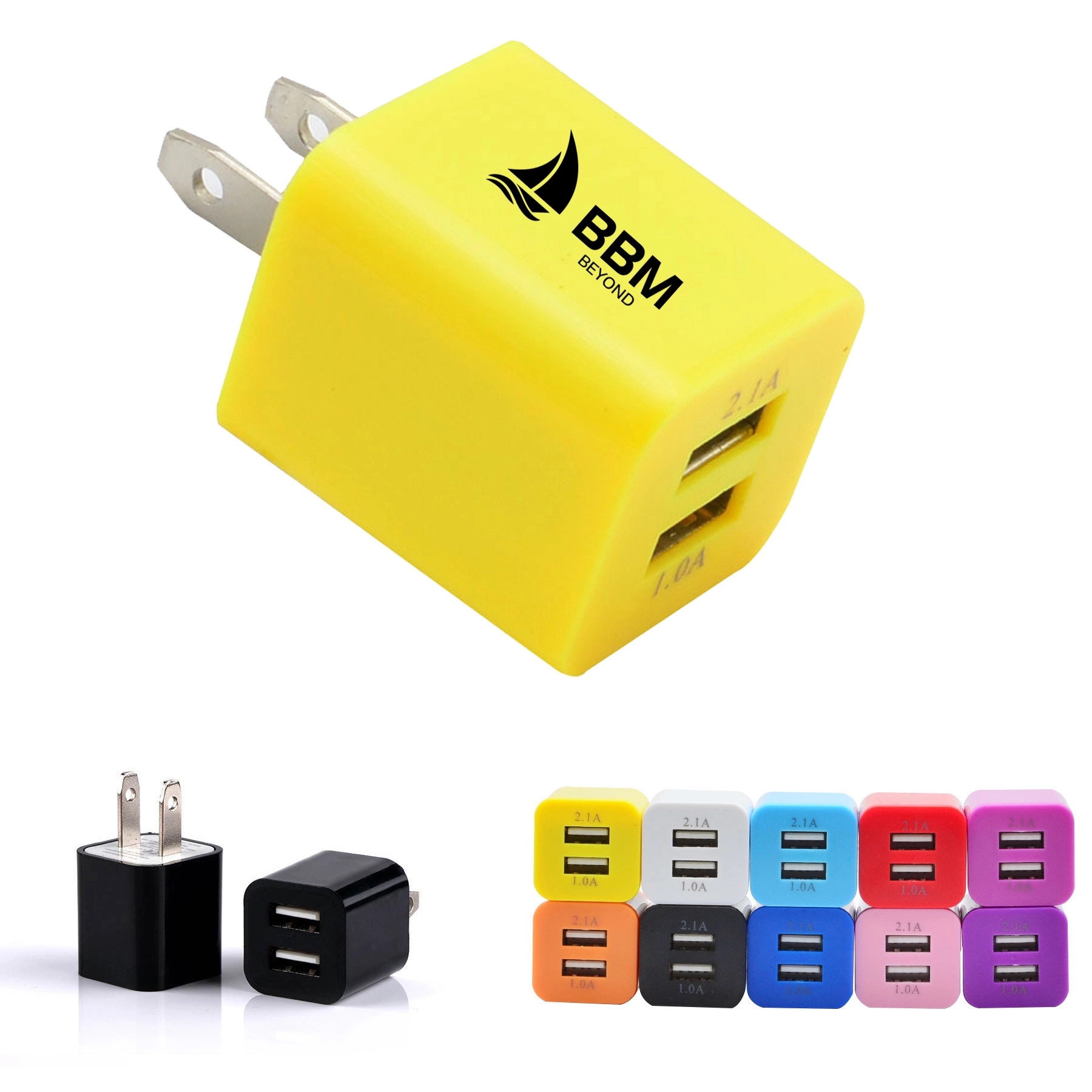 Dual USB Charger Adapter 2