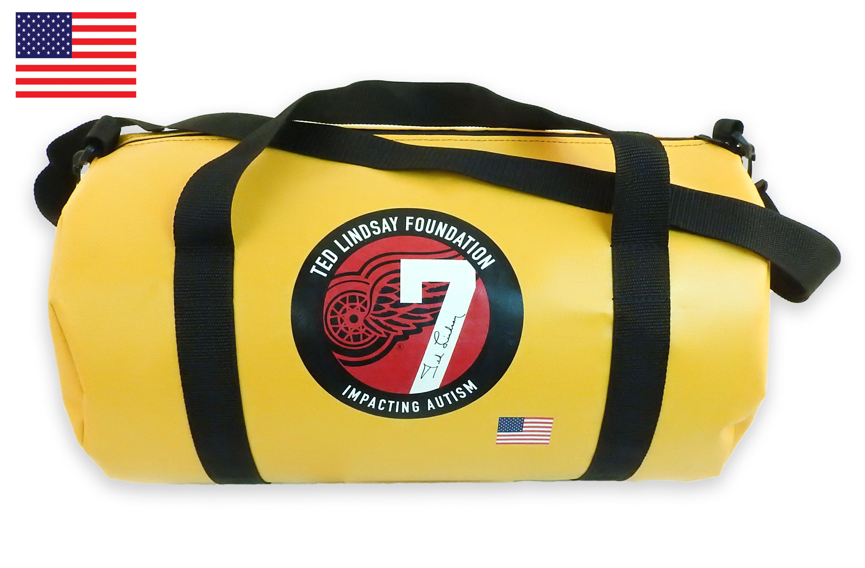 "Red Blooded American" Vinyl Gear Bag 1