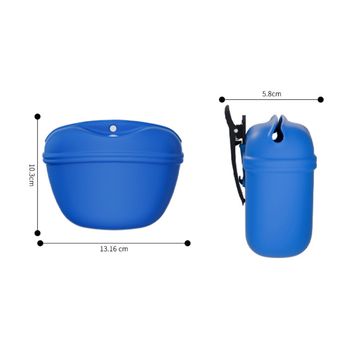 Silicone Pet Training Pouch for Dog Treats Waist Bag 4