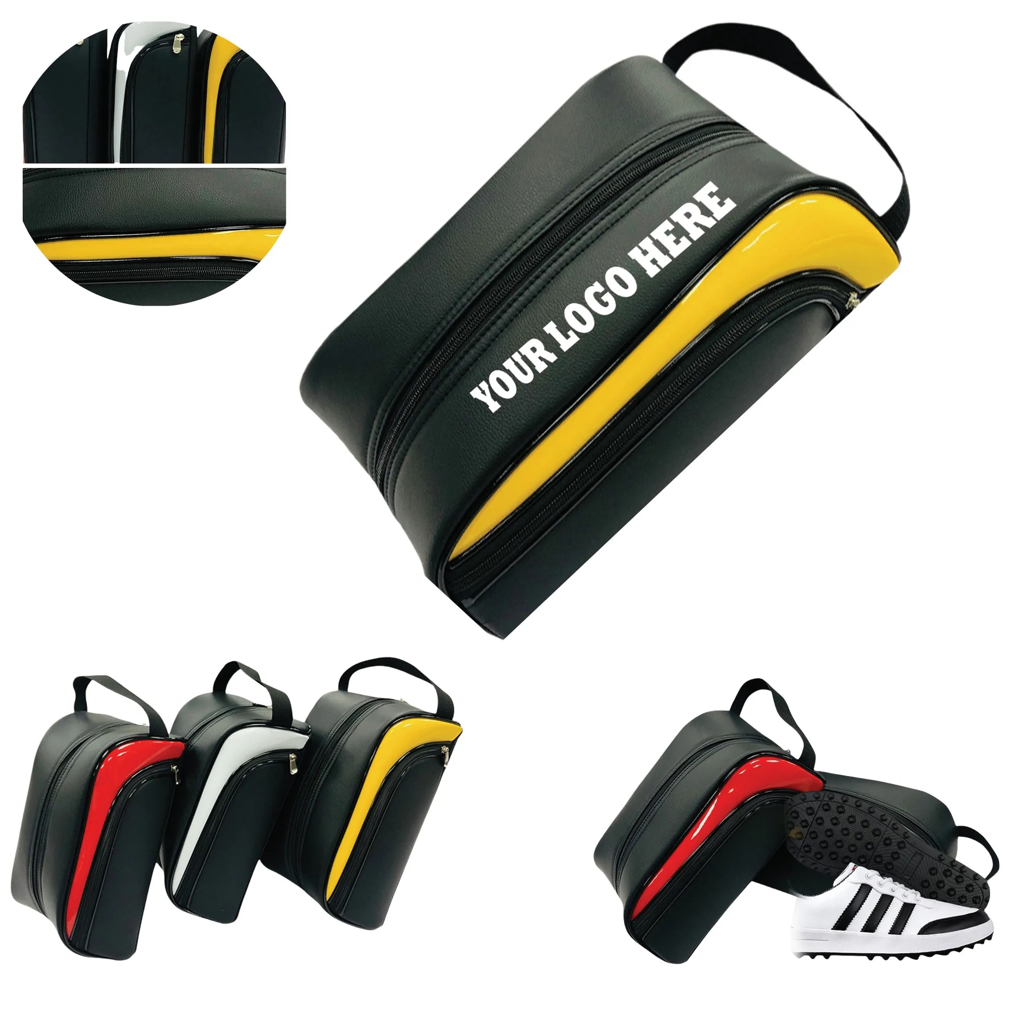 Men's Women's PU Golf Bag