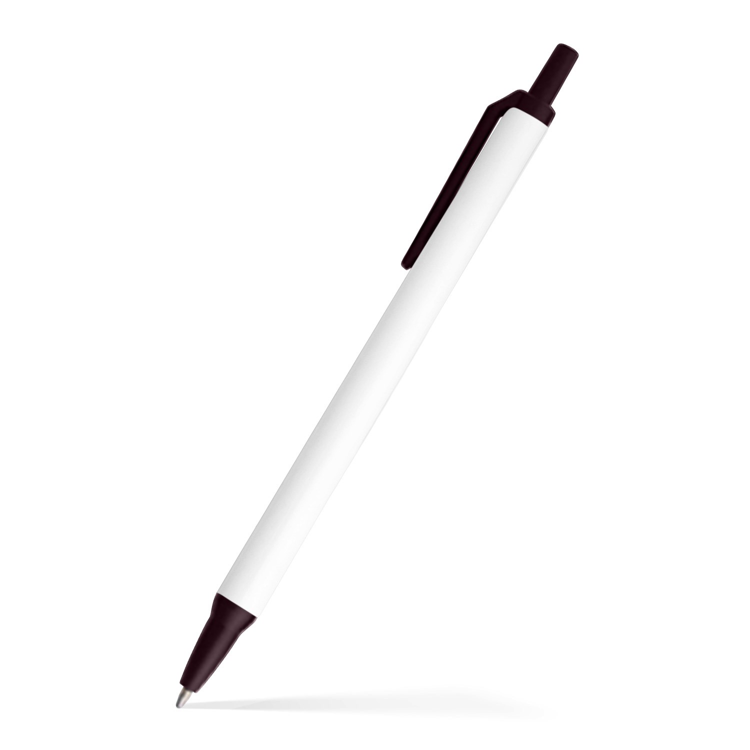 Amber Stick Click Pen 12