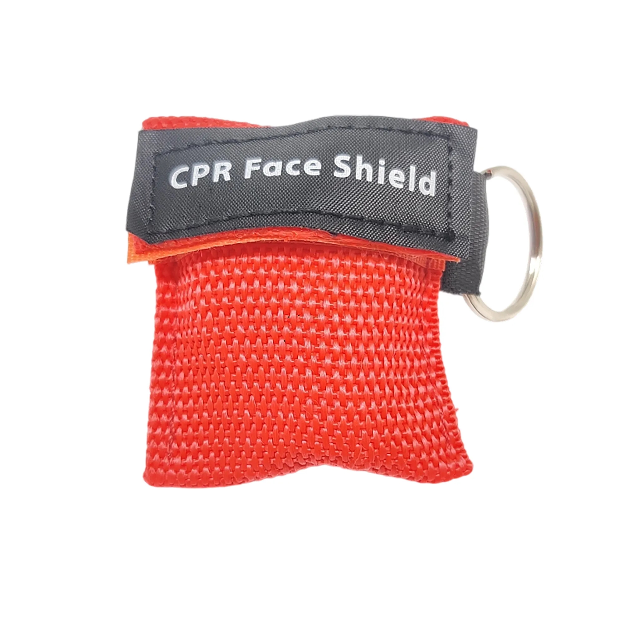 Emergency CPR Face Mask with Nylon Keychain Pouch 1