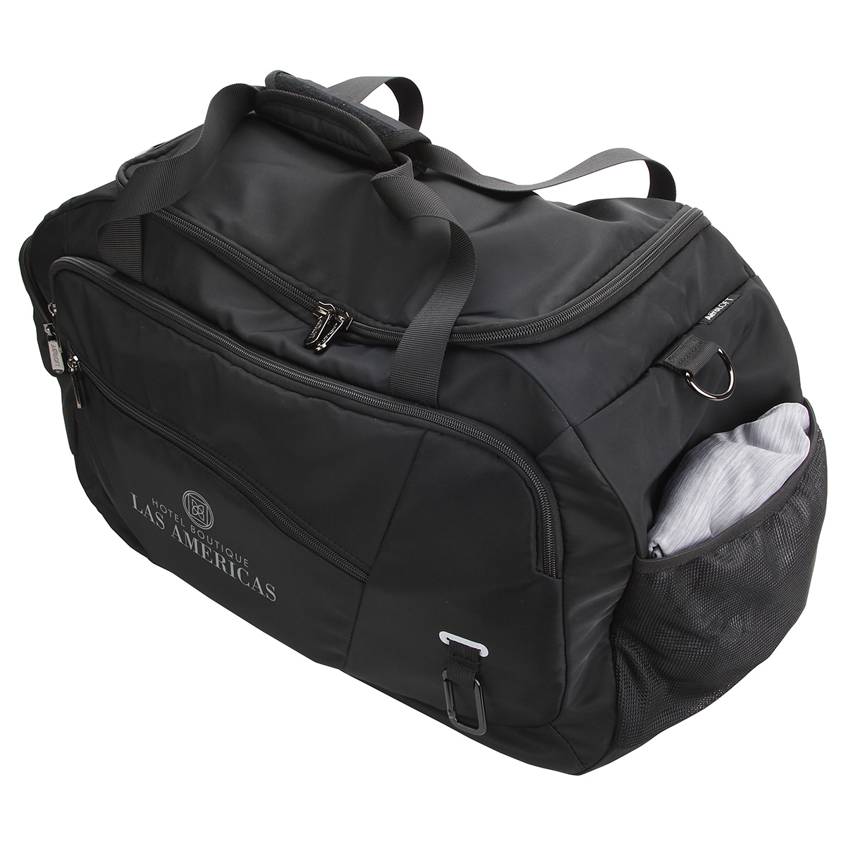 AeroLOFT® Jet Black Weekender Duffel 14