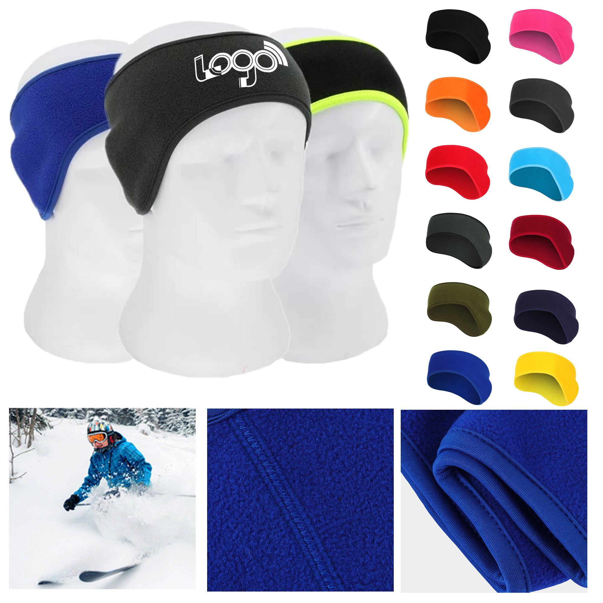 Polar Fleece Headband for Cold Weather 6