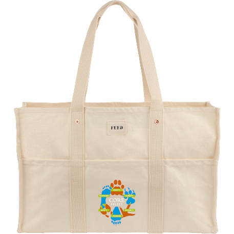 FEED Organic Cotton Large Market Tote 7