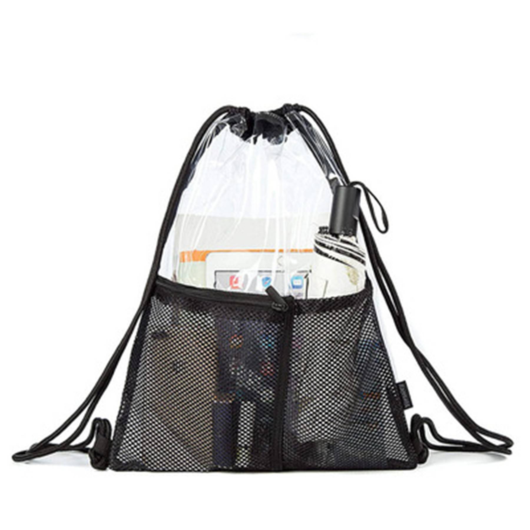 Clear Drawstring Backpacks 3