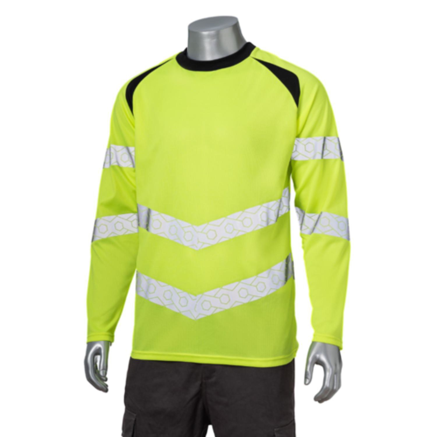 3.8 Oz. Polyester Class 3 Double Band Segmented Tape Safety T-Shirt 5