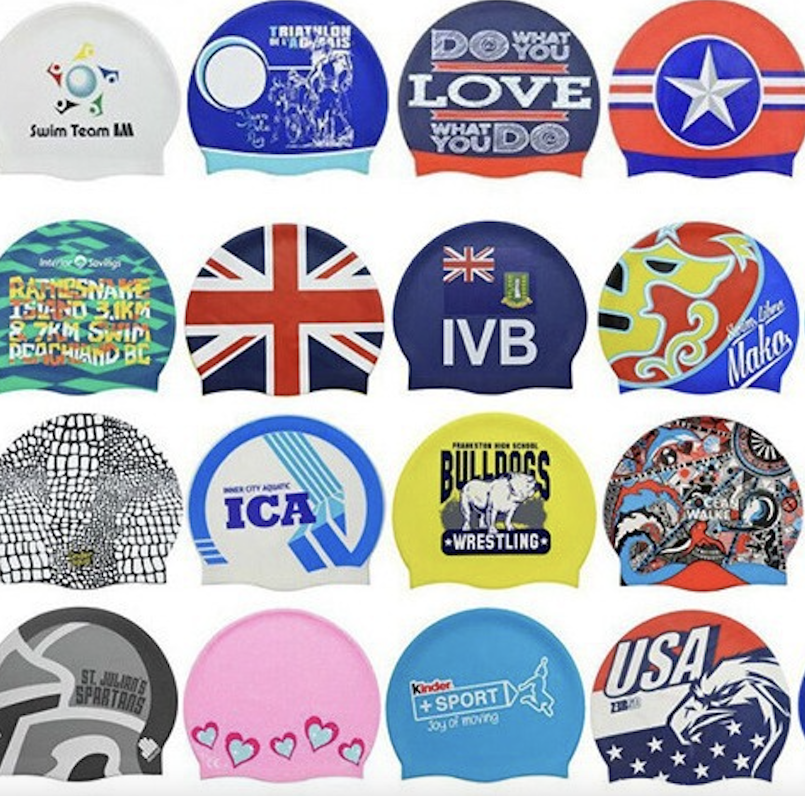 Silicone Swimming Cap 1