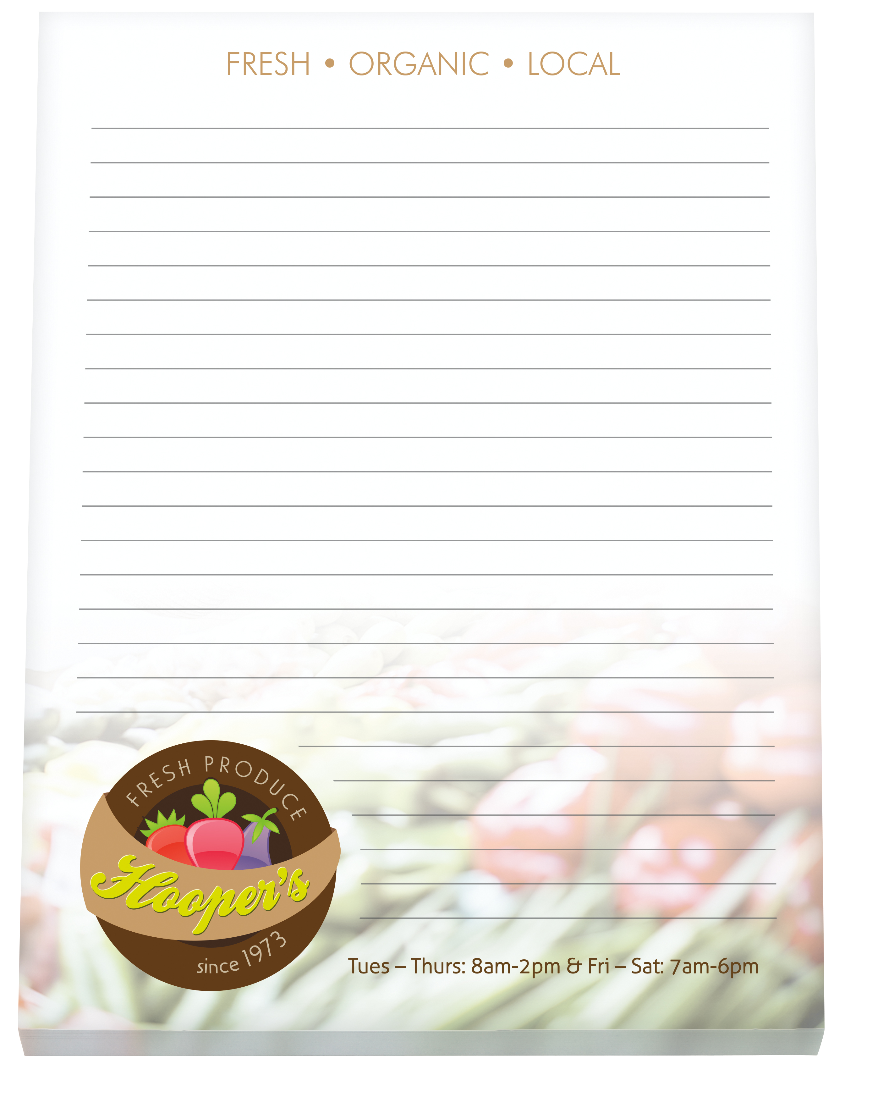 Souvenir® 8.5" x 11" Scratch Pad, 50 Sheet 2