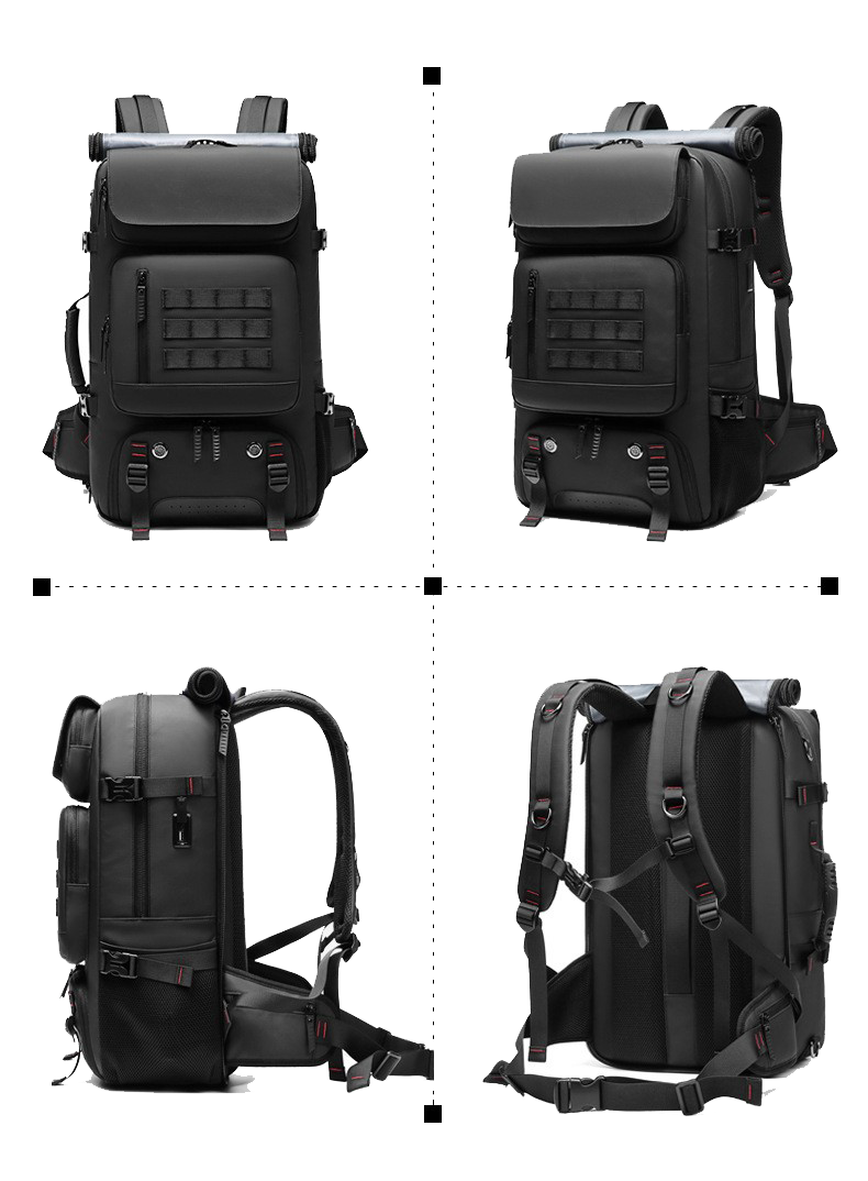 50L Backpack Convertible Waterproof Durable Bag 8