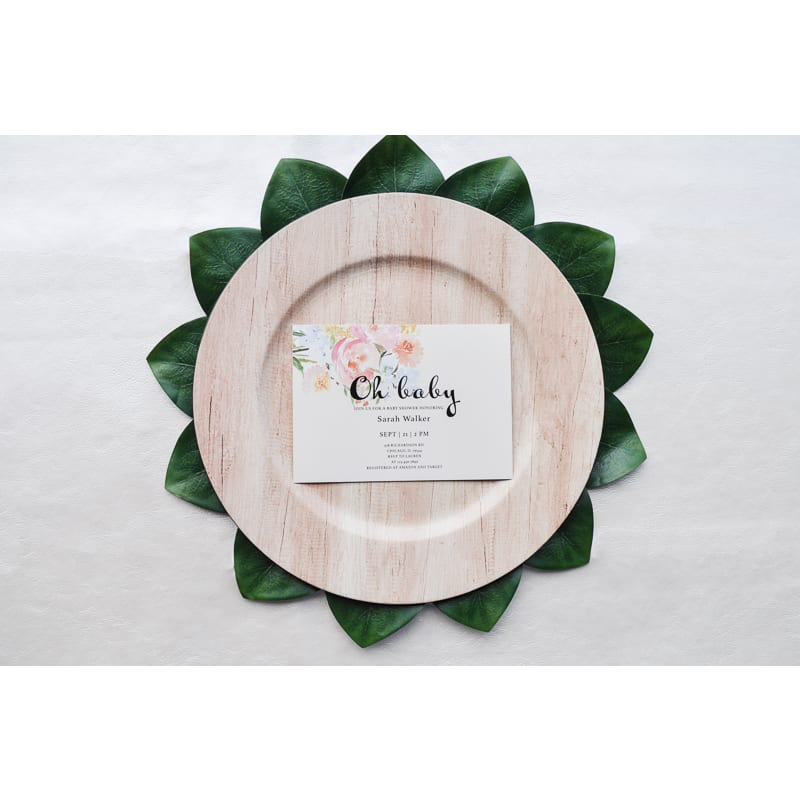 Custom Full Color 5 X 7 Inch Invitation Cards 84