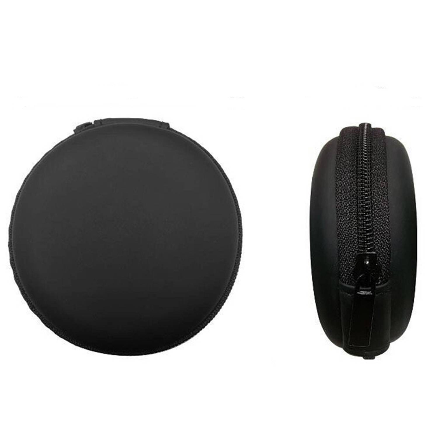 PU Leather Round Ear Bud Case 2