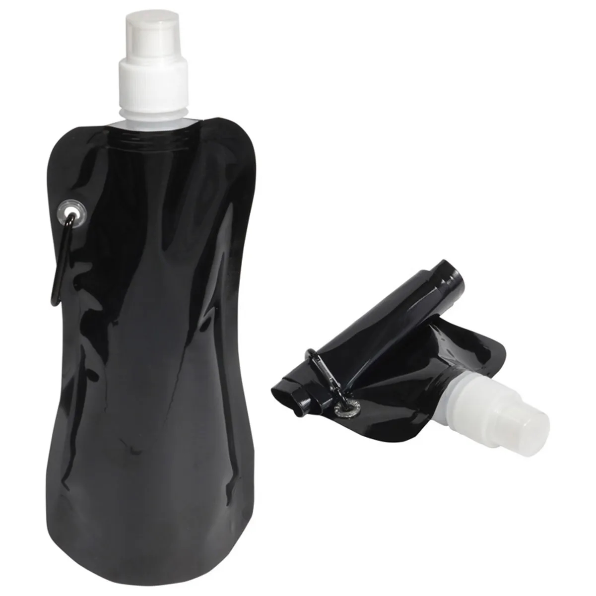 Flex Foldable 16 oz Water Bottle with Carabiner 2