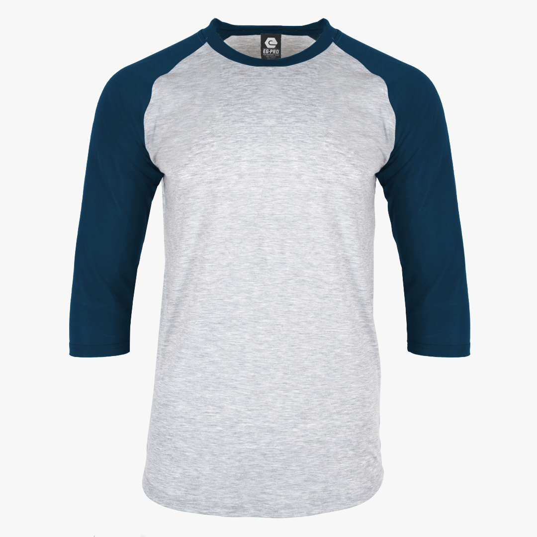 #H214 / Varsity Men's 3/4 Sleeve Baseball Tee 10