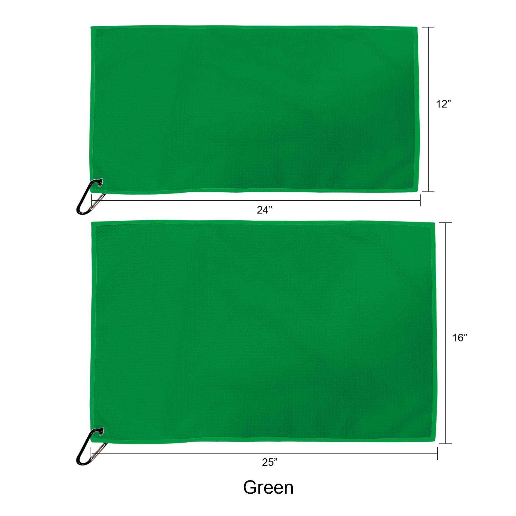 Free Shipping Full Color 400gsm Waffle Golf Towel 14