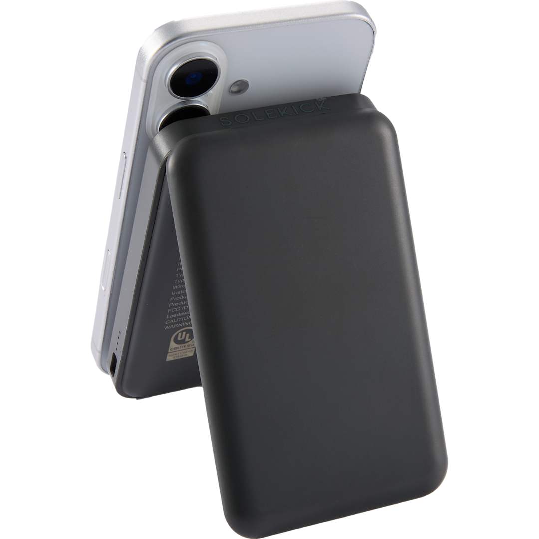 Solekick™ UL Listed MagClick™ Wireless Power Bank 55