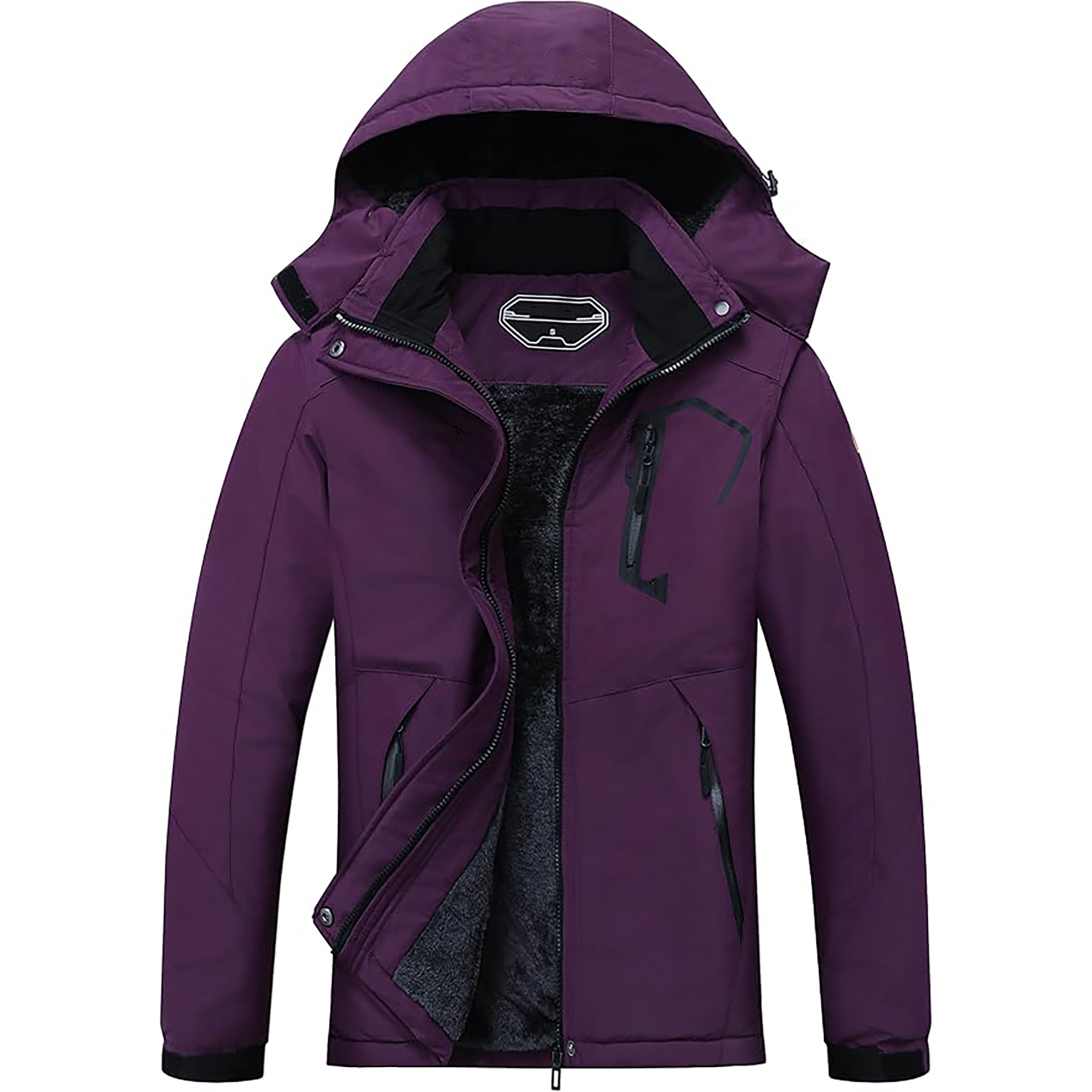 Waterproof Hooded Ski Jacket 2