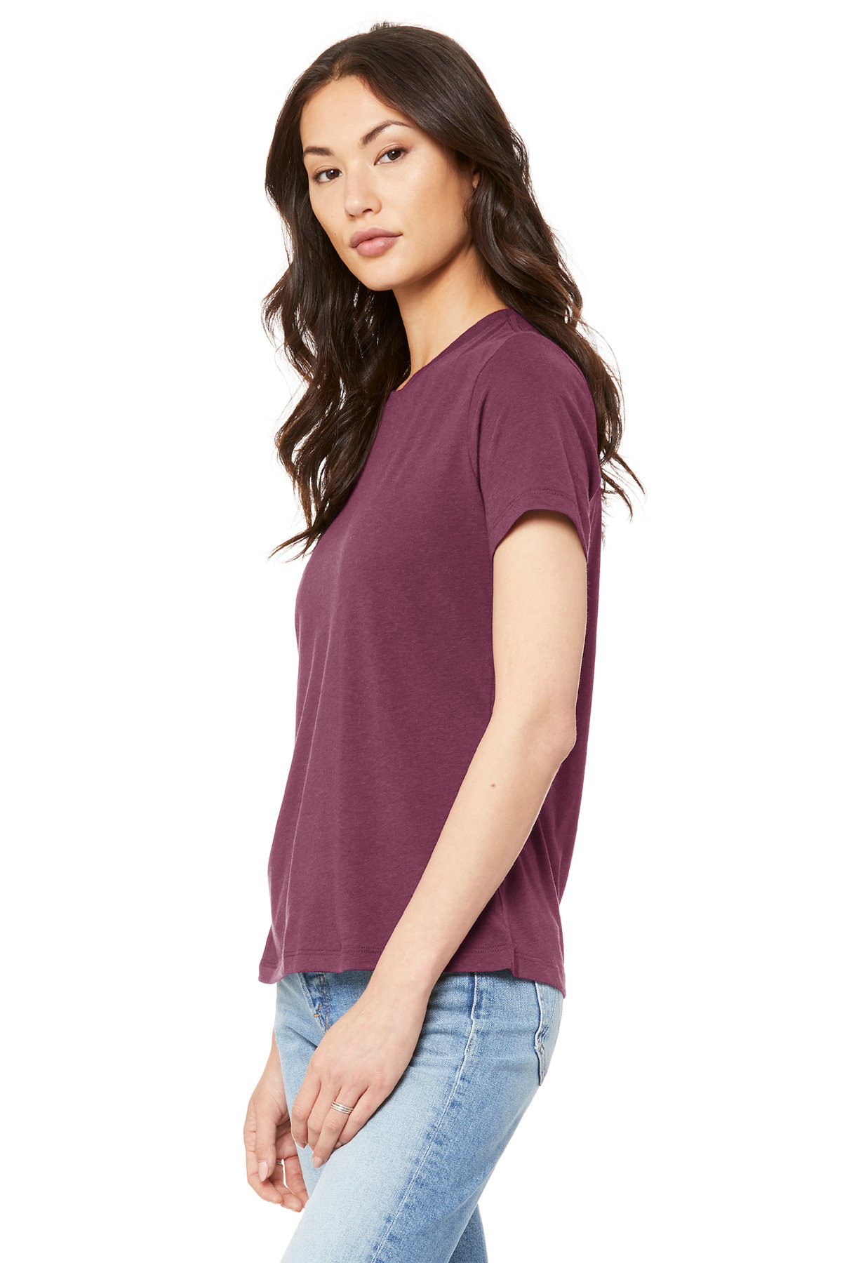 BELLA+CANVAS Women's Relaxed Jersey Short Sleeve Tee. BC6400 33