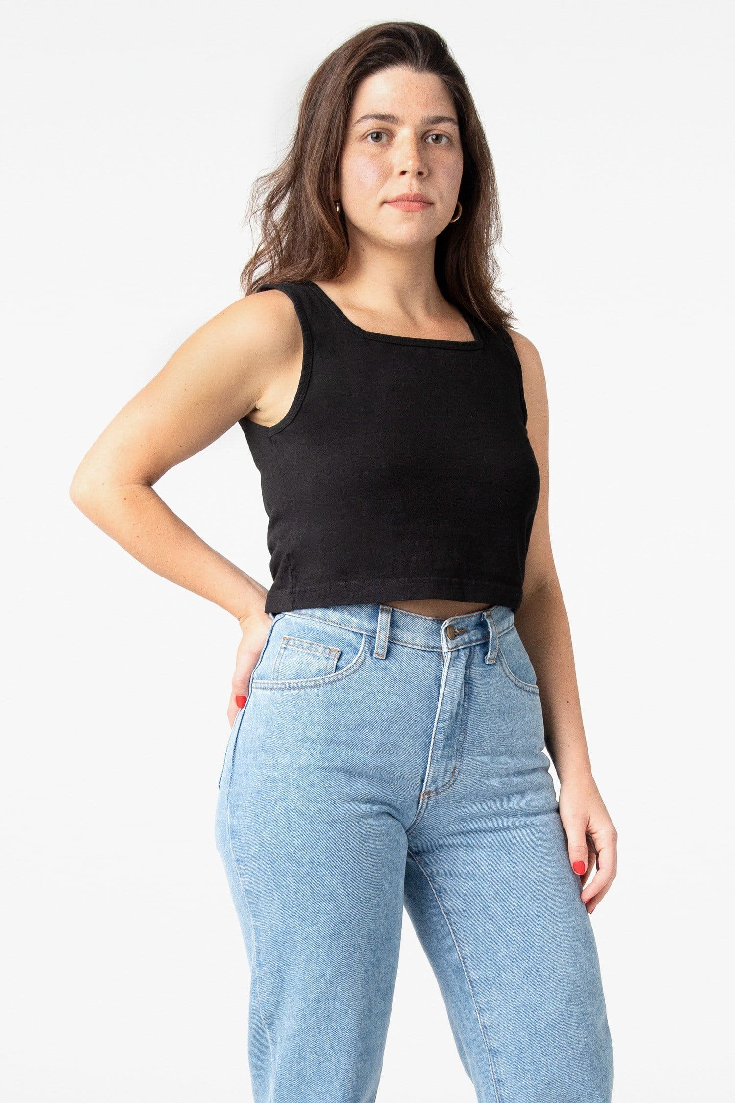 18/1 CROP TANK GRMNT DYE 12