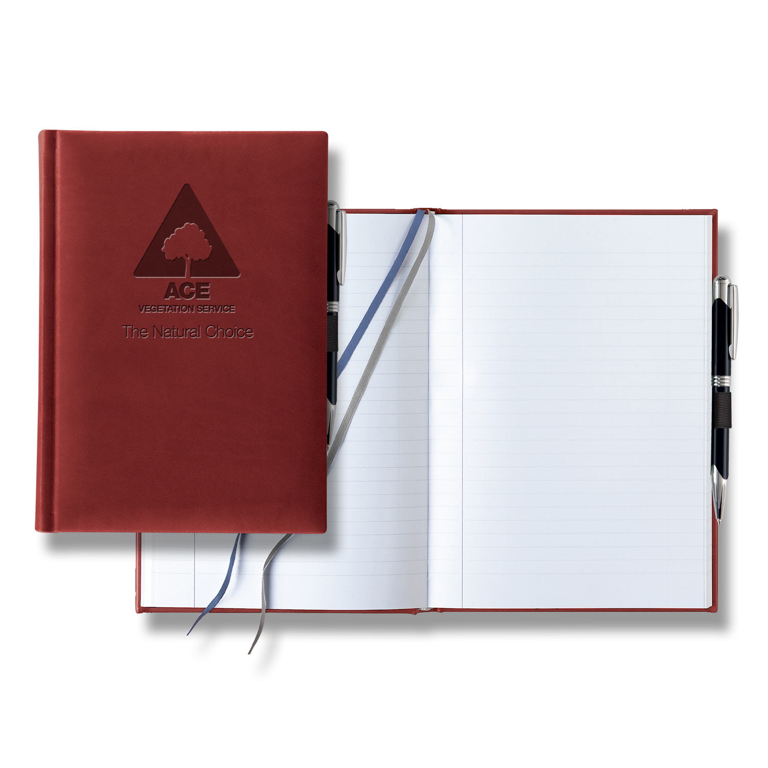 Castelli Tucson  Grande Lined White Page Journal with Pen & Loop 4