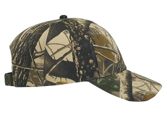 OTTO CAP® Camouflage 6 Panel Low Profile Baseball Cap 2