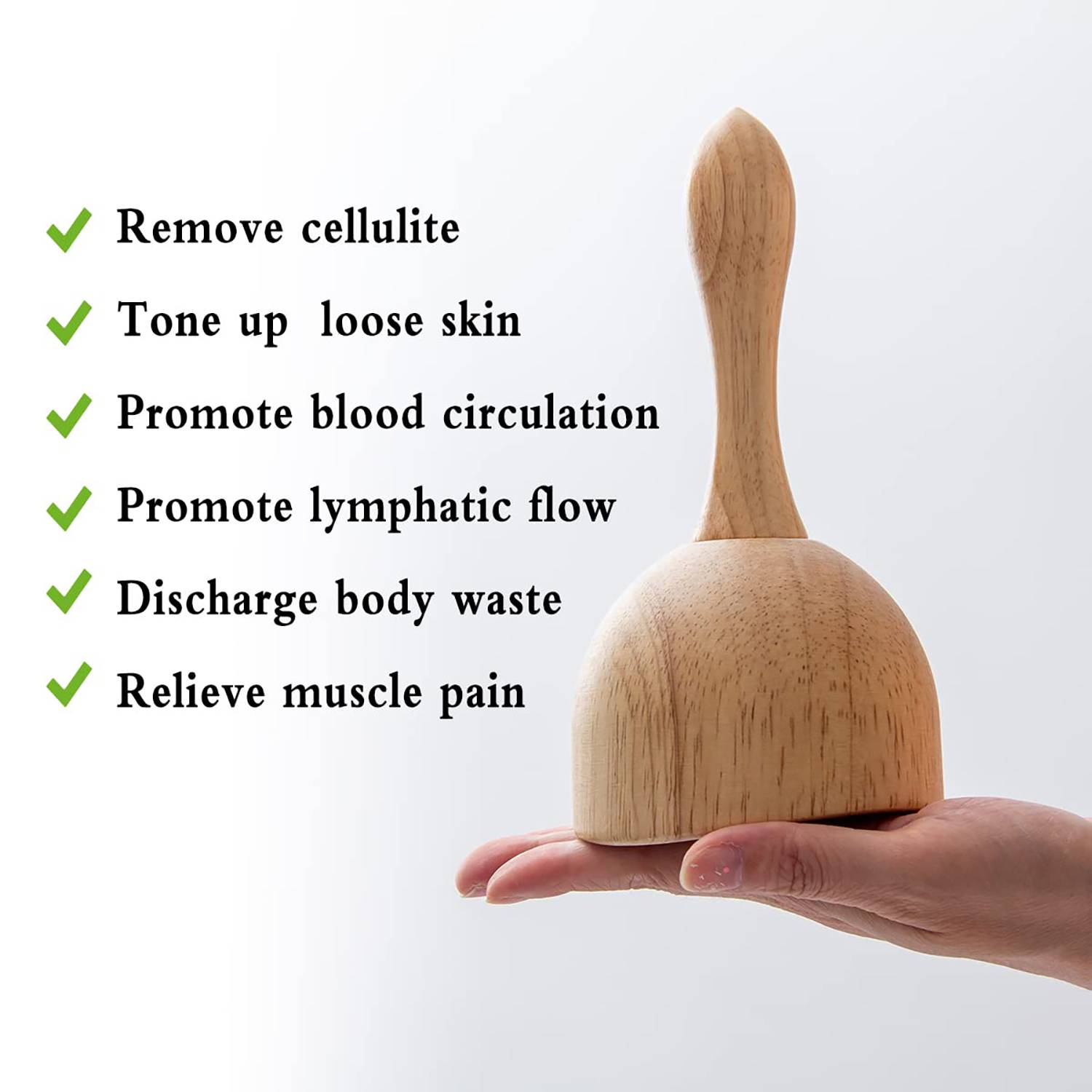 Soothing Body Sculpting Wooden Massage Tool 4