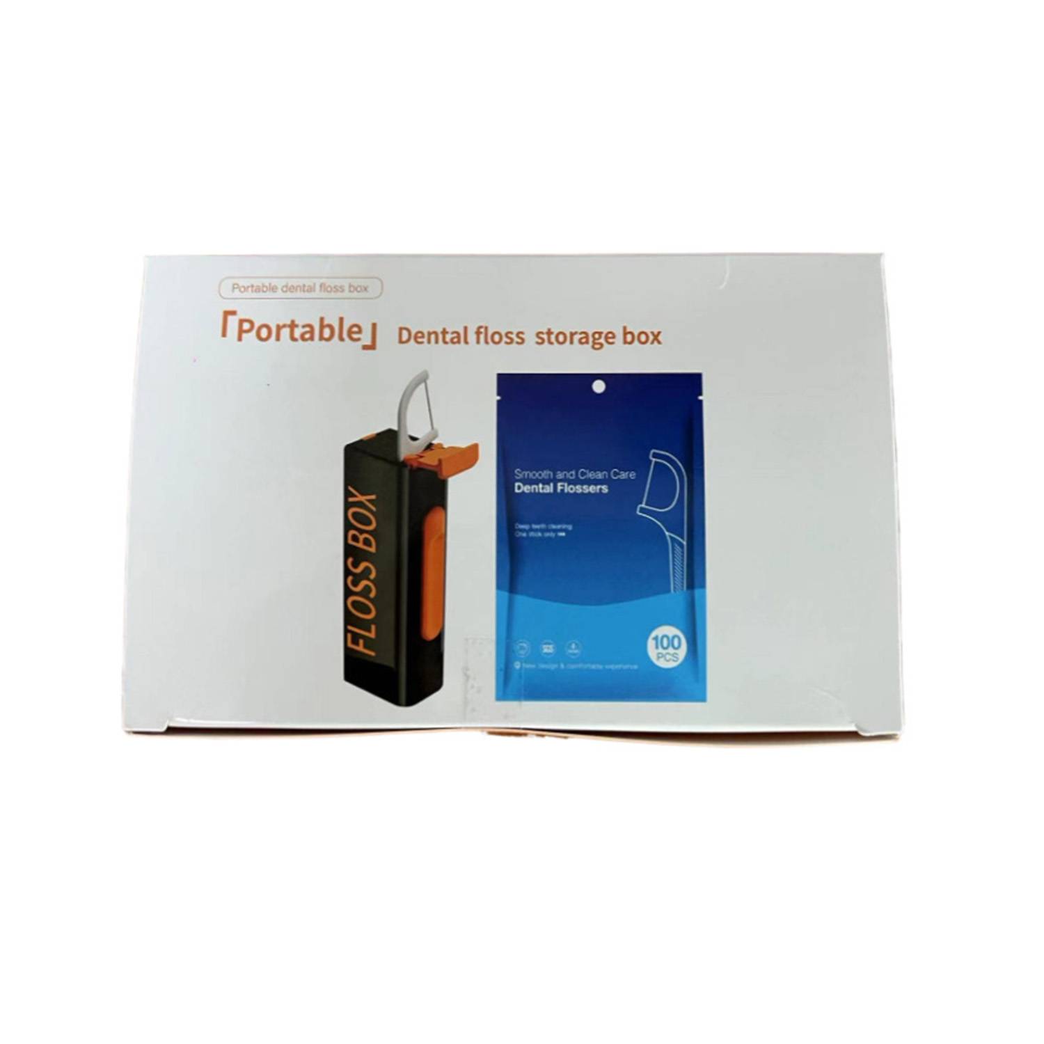 Portable Plastic Floss Pick Organizer 4