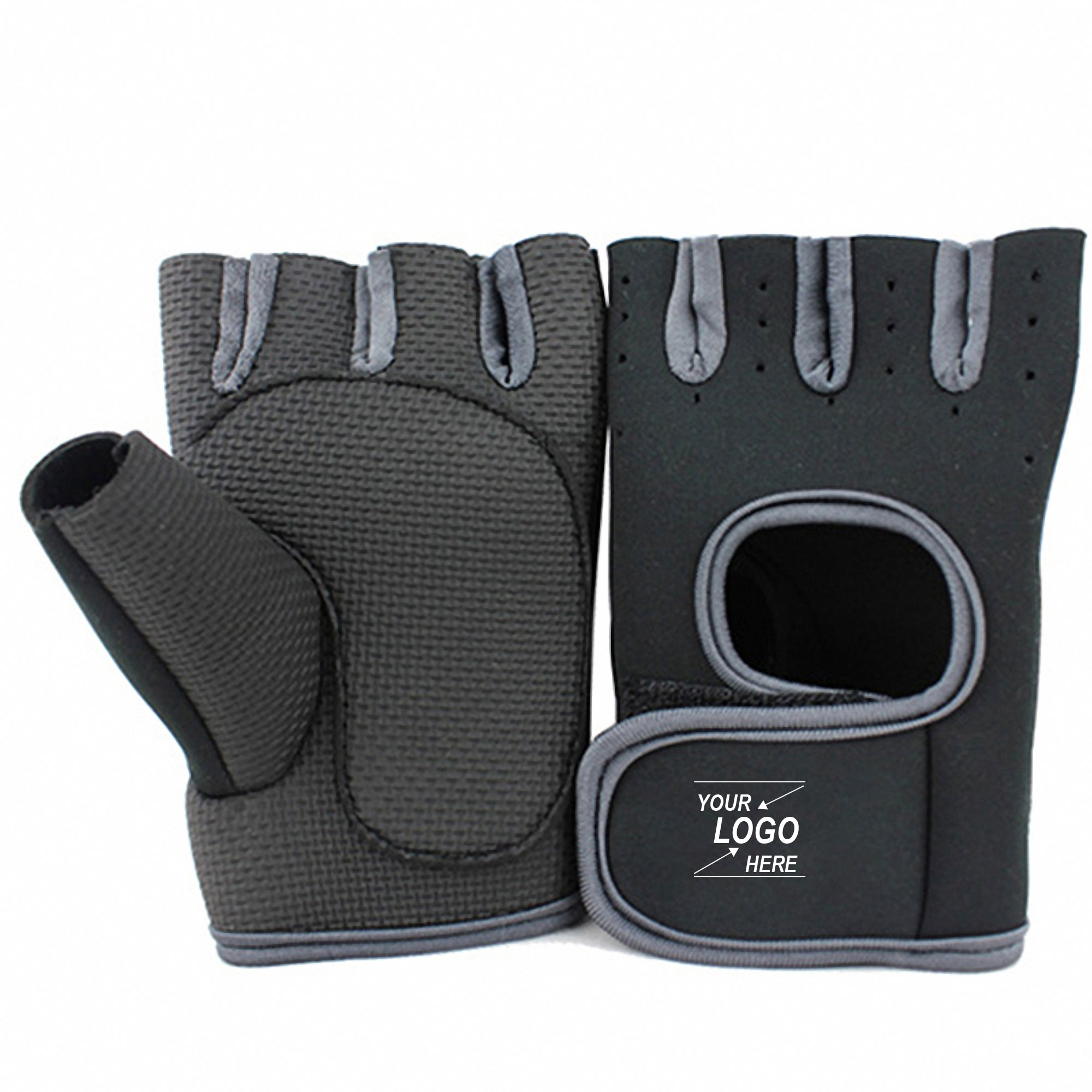 Half Finger Rubber Cycling Gloves 3