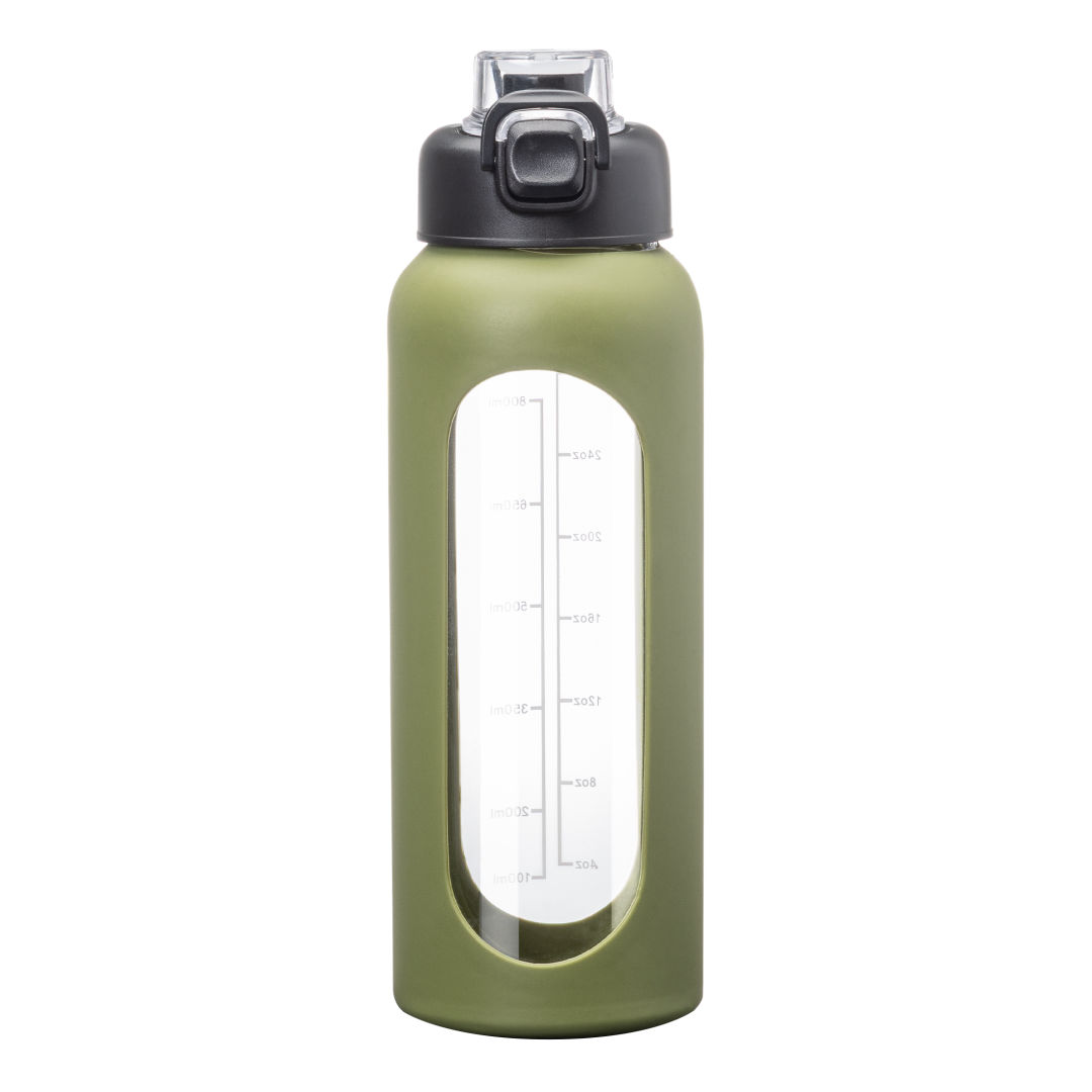 Glacia Glass Water Bottle - 32oz 12