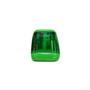 Dual Hole Translucent Plastic Sharpener With Steel Blade 12