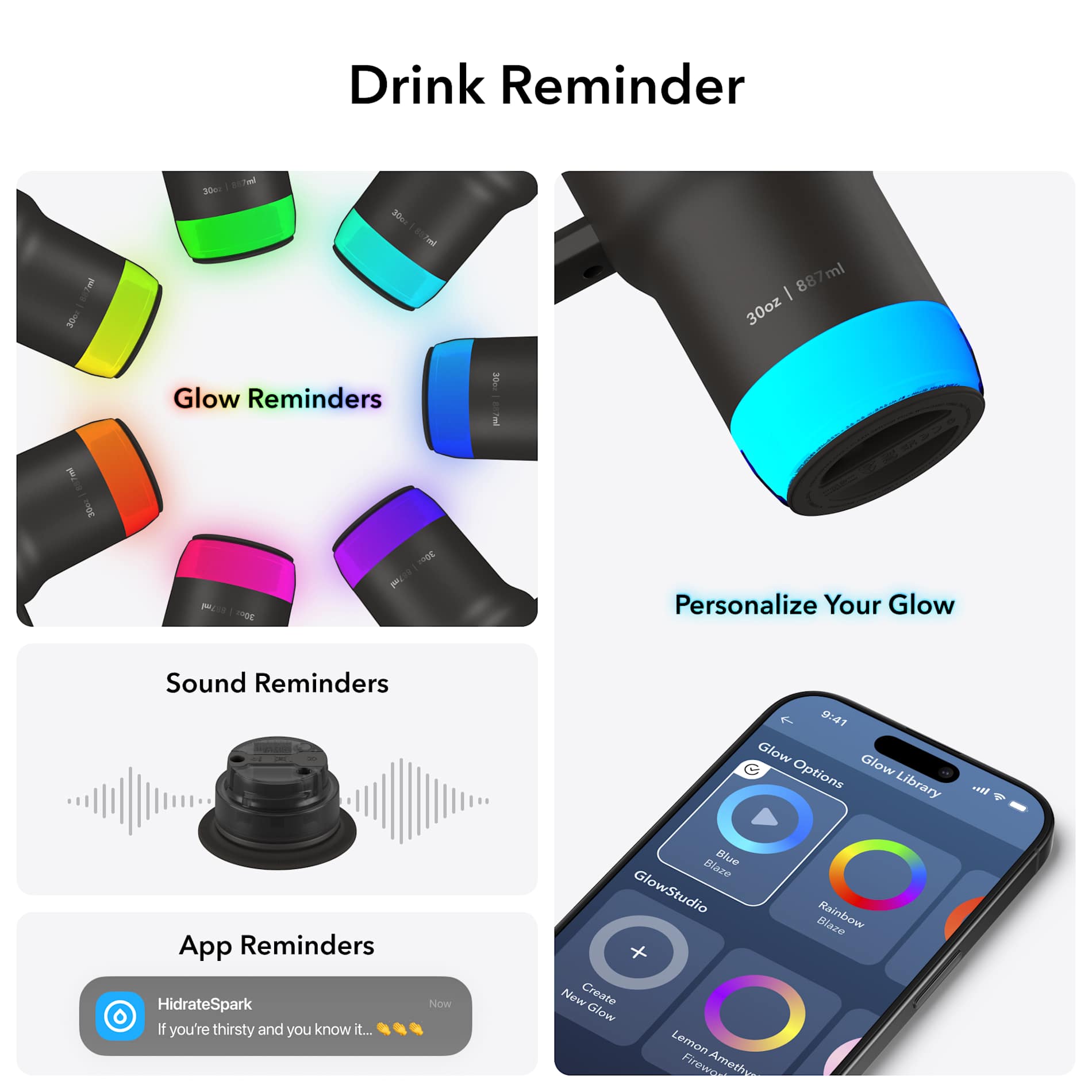 HidrateSpark Pro 2 Tumbler 30oz 115