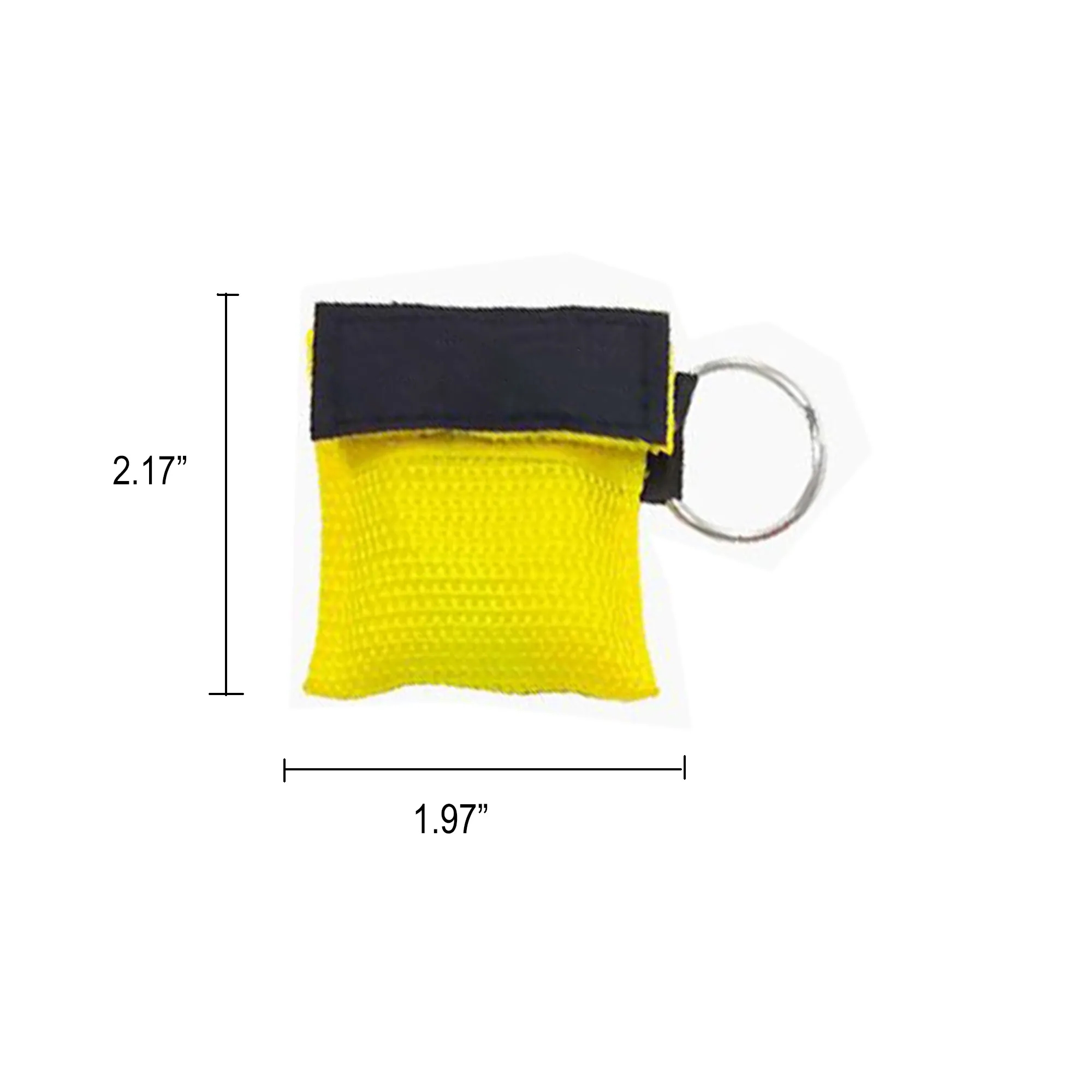 Custom CPR Face Shield Mask Keychain 3
