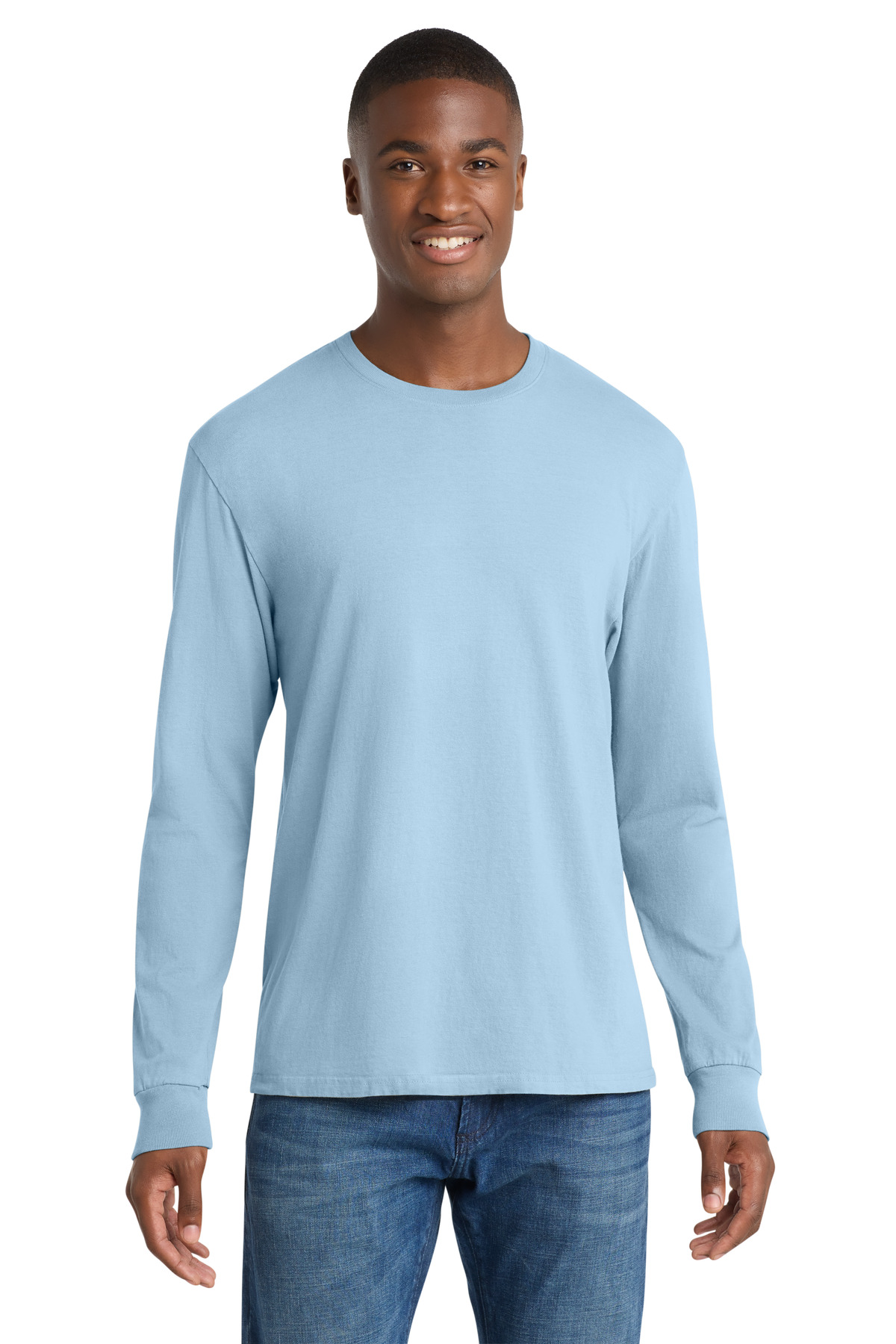 Port & Co Beach Wash Garment-Dyed Long Sleeve Tee PC099LS 150