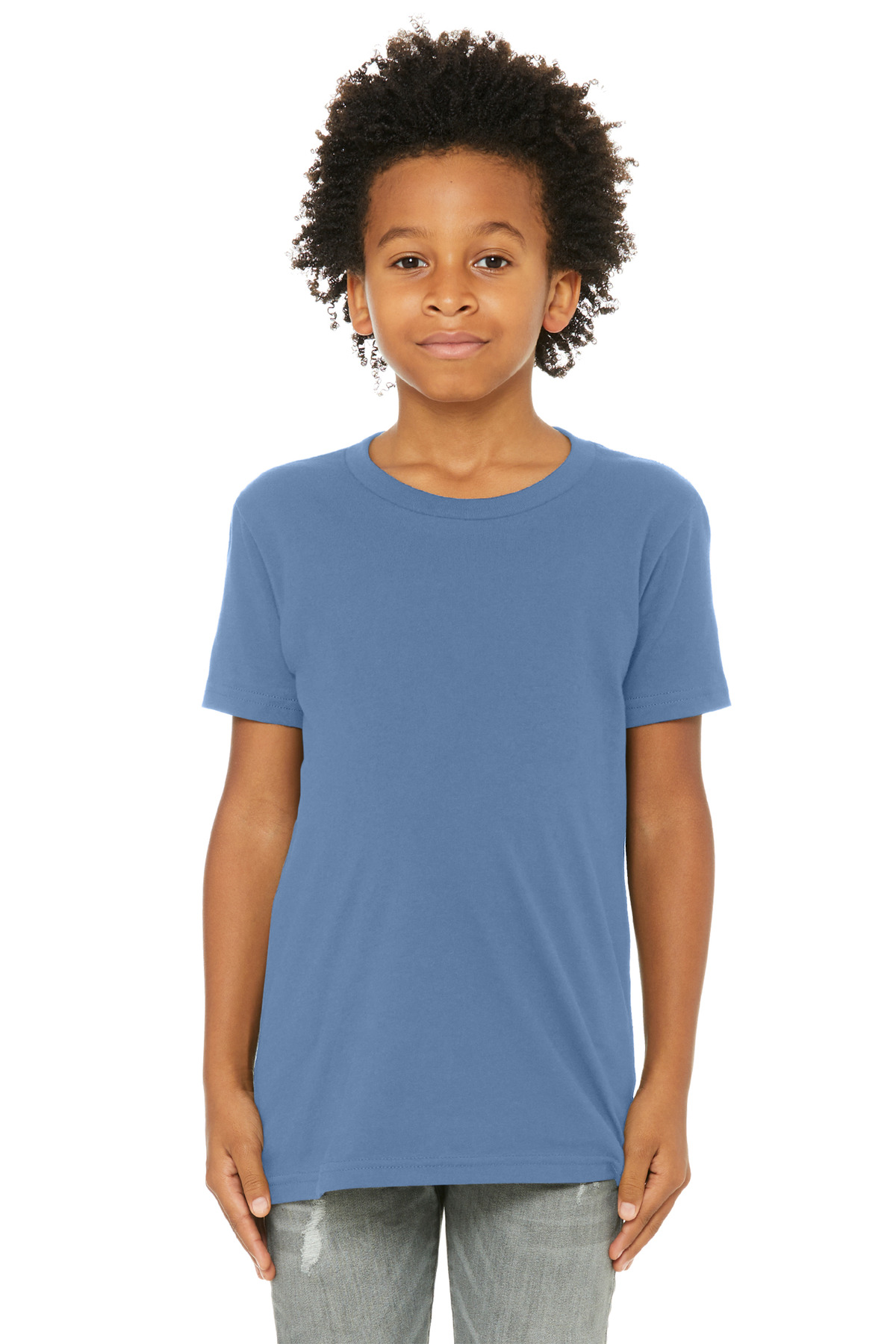 BELLA+CANVAS Youth Jersey Short Sleeve Tee. BC3001Y 38