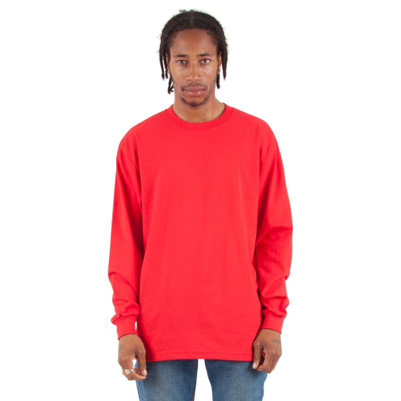 Shaka Wear Adult Max Heavyweight Long-Sleeve T-Shirt 14