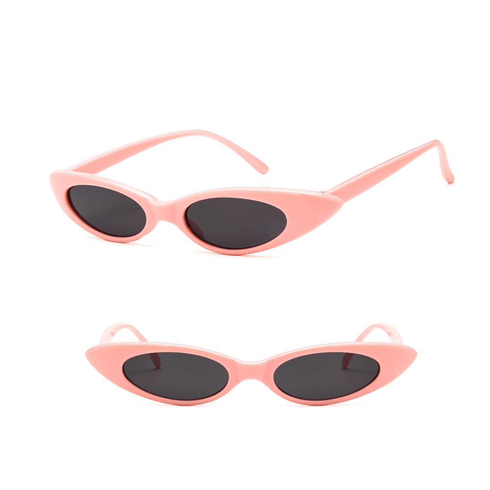 Oval cat eye retro sunglasses 4