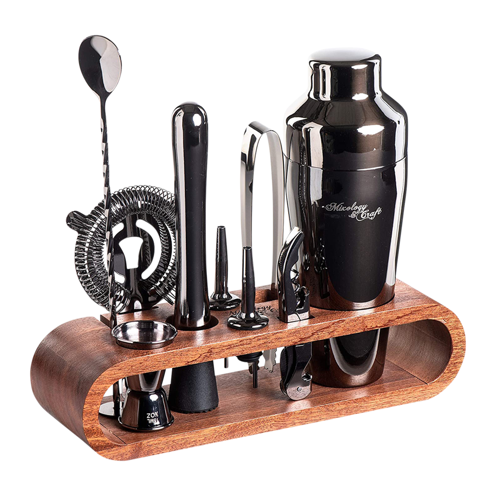 10-Piece Cocktail Bar Set (Stainless Steel) 9