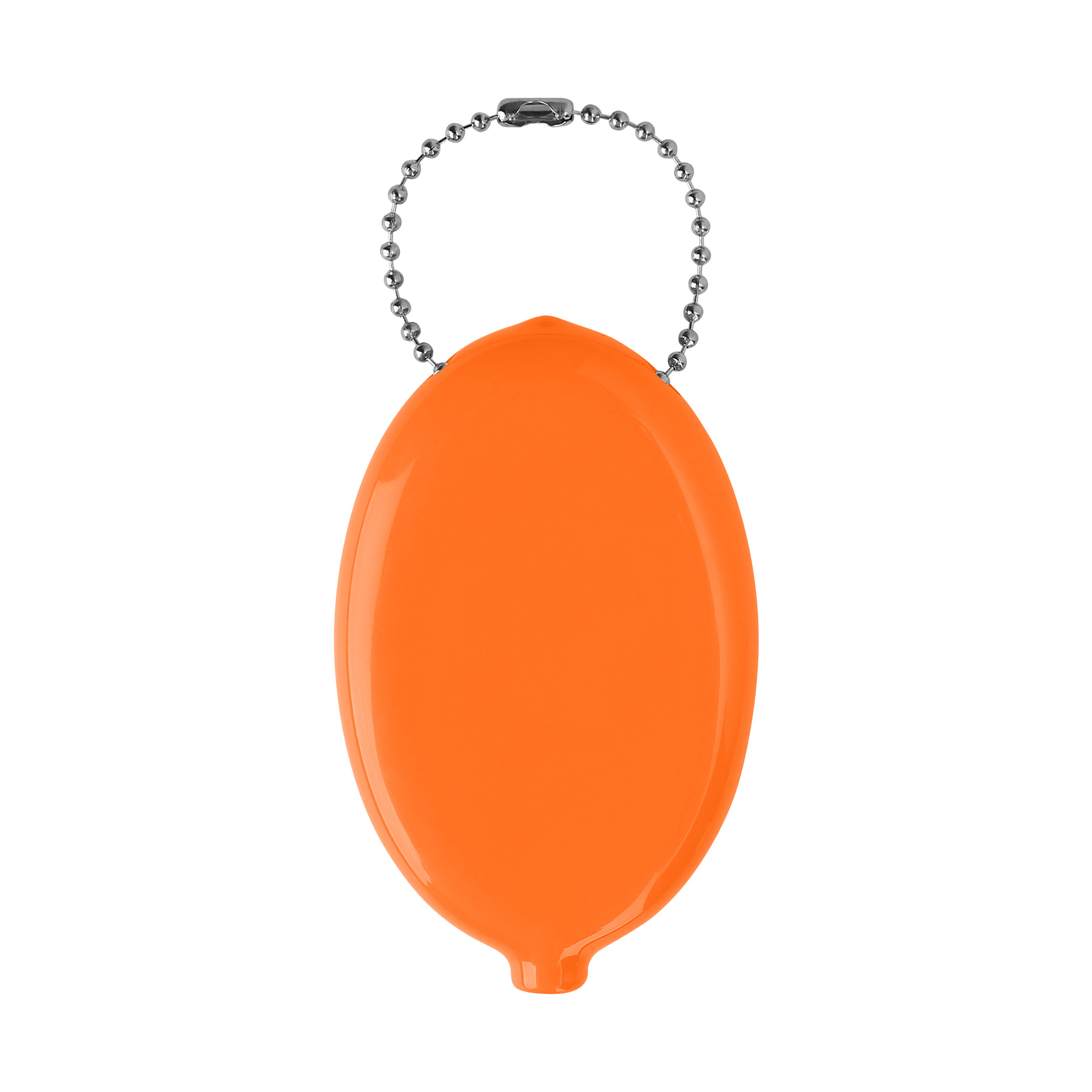 Oval Coin Pouch With Keychain 3