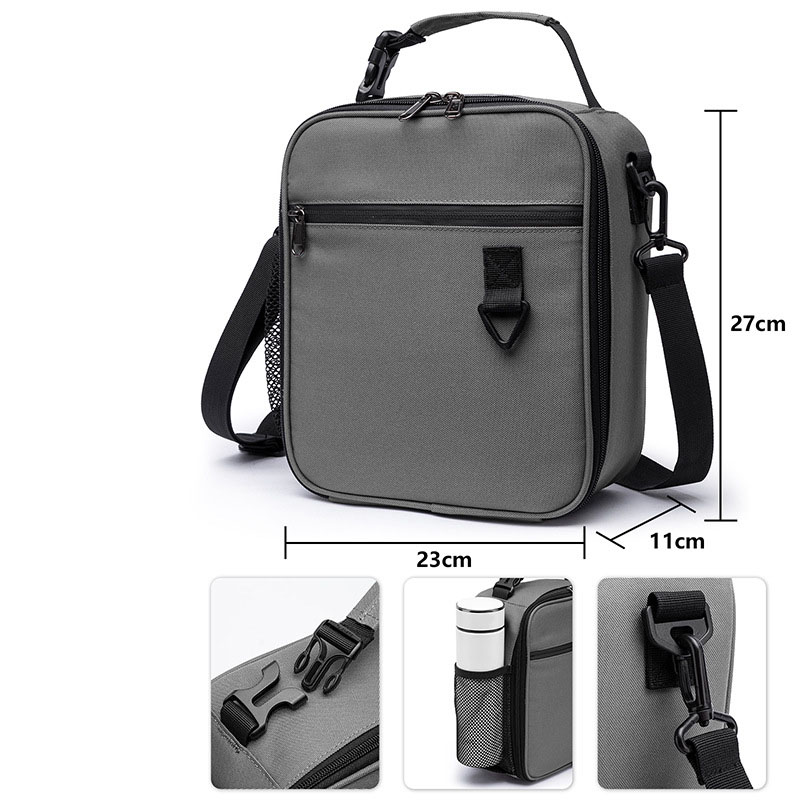 Portable Reusable Lunch Tote / Aluminum Foil 11